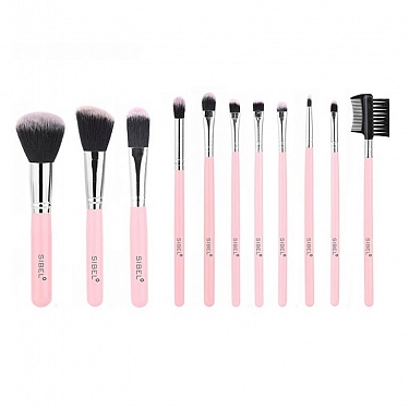 SET 11 PINCELES COSMETICOS PINK FLAMINGO REF : 0010089_1