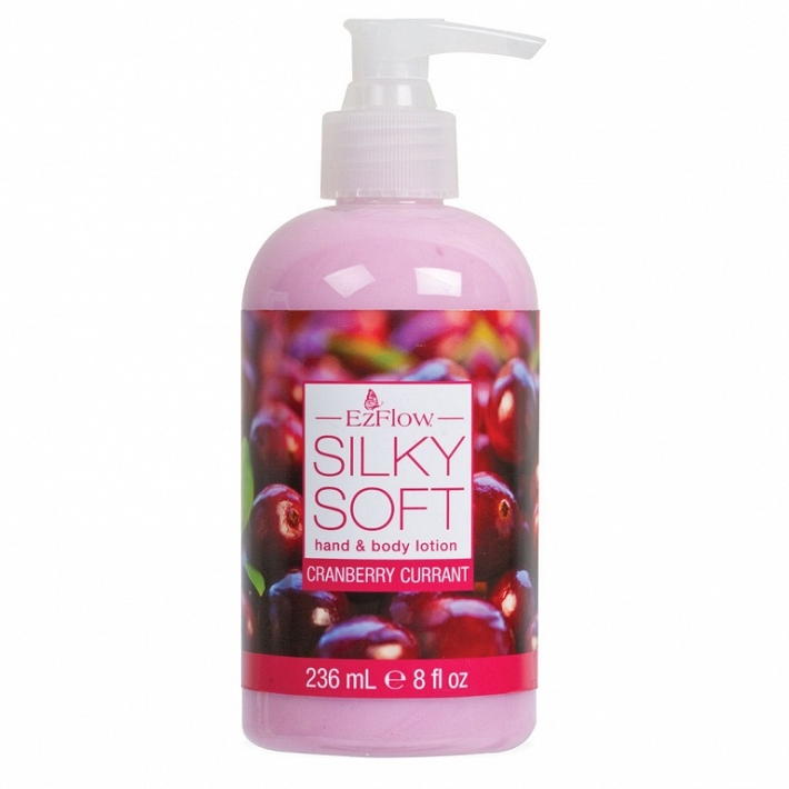 SILKY SOFT CRANBERRY CURRANT (CREMA DE MANOS Y CUERPO) 236 ML. EZFLOW