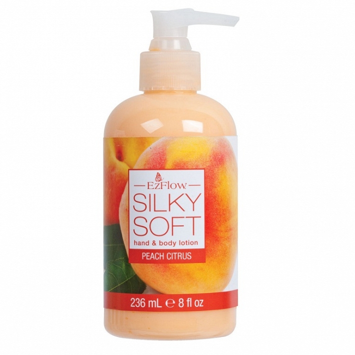 SILKY SOFT PEACH CITRUS (CREMA DE MANOS Y CUERPO) 236 ML. EZFLOW