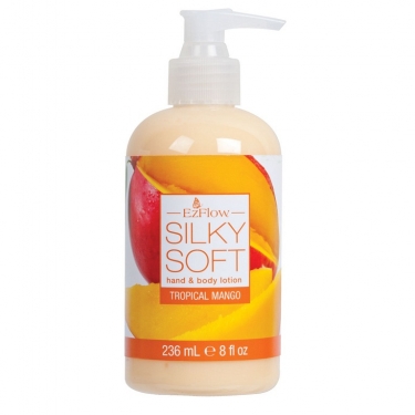 SILKY SOFT TROPICAL MANGO (CREMA DE MANOS Y CUERPO) 236 ML. EZFLOW