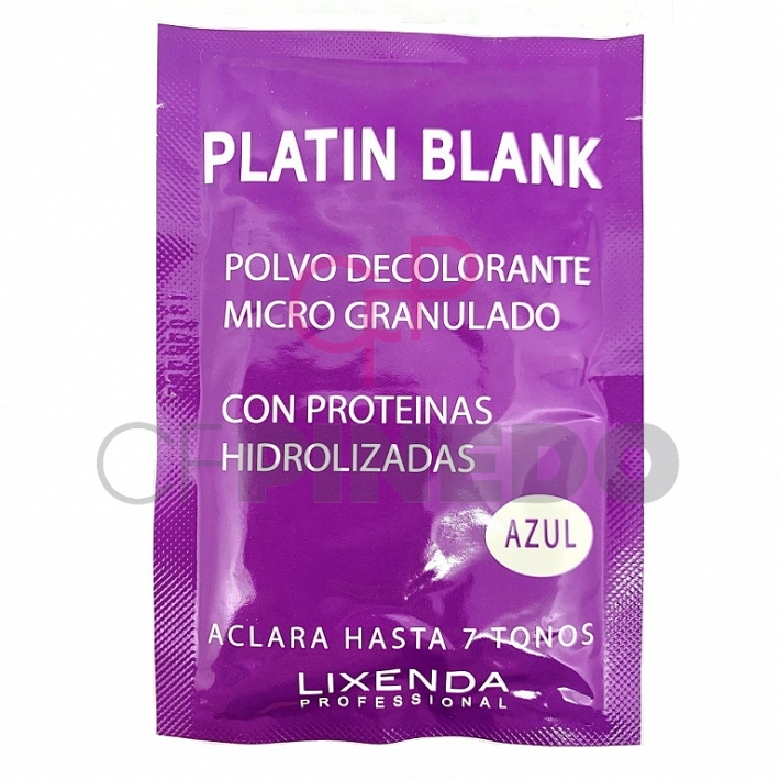 SOBRE DECOLORACION PLATIN BLANK 35 GRS