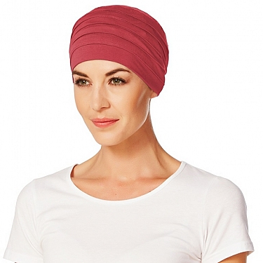 TURBANTE YOGA - BAMBU ROJO